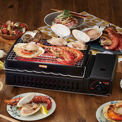 113-10489　イワタニカセットガス炉ばた焼器炙りやⅡ　CB-ABR-2