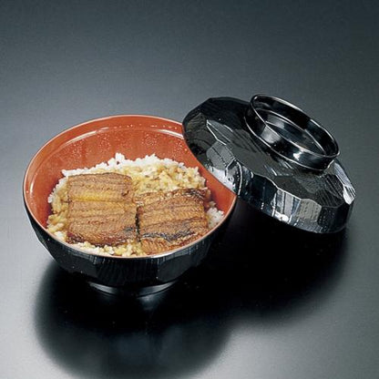 5.5寸亀甲丼　黒内朱