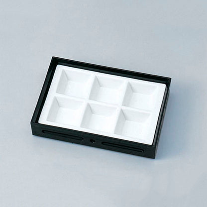 610-11111　角長6点珍味　白