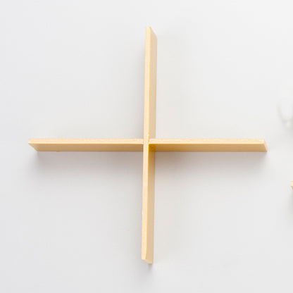 杉木目シャクリ蓋用発泡PS仕切　十字仕切<10組入>