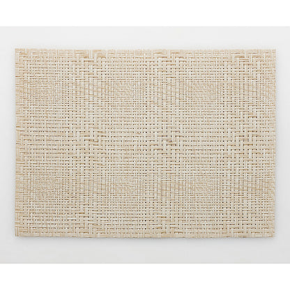 840-30106　ランチョンマット　縫製仕上　TX-88155　格子ランダム　キナリ