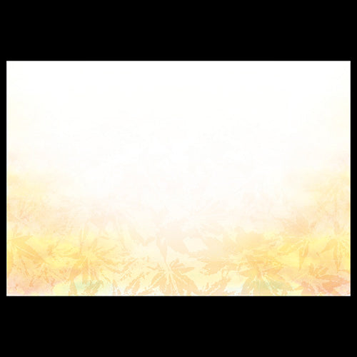 201-10271 38cm上質紙マット 山吹紅葉
