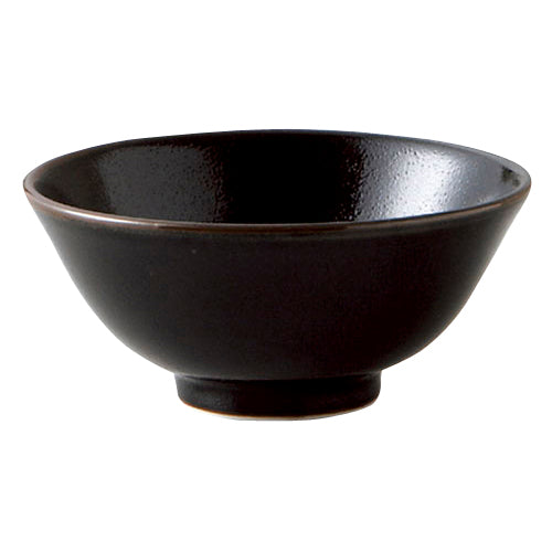 516-00826　柚子黒天目 3.6スープ碗