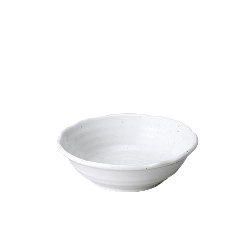 517-00037　粉引釉 4.5寸小鉢