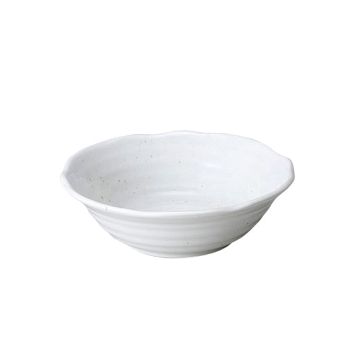 517-00039　粉引釉 5.5寸鉢