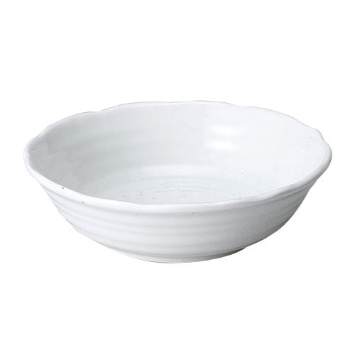 517-00040　粉引釉 7寸鉢
