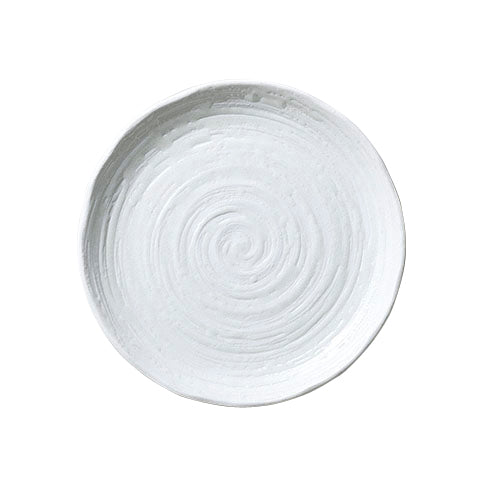 517-00002　吉祥粉引 5寸皿