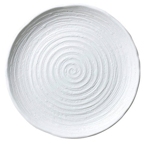 517-00044　吉祥粉引 8寸皿