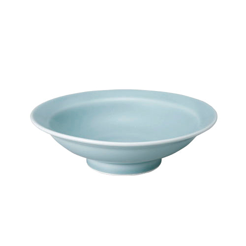 531-501800790　青磁 6.0丸高台皿