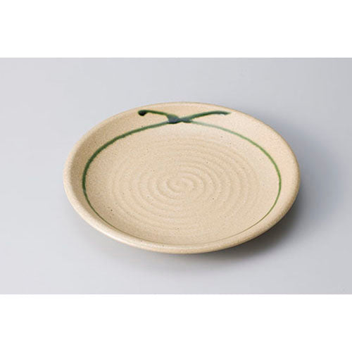 516-00988　織部流し尺皿