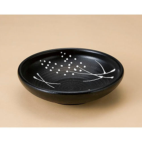 501-00285　黒吹麦  10号めん鉢