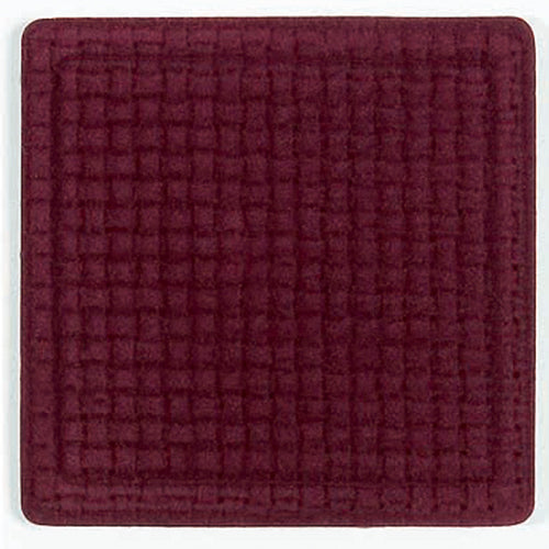 スウェードタッチ角型コースター #330<各色10枚入>