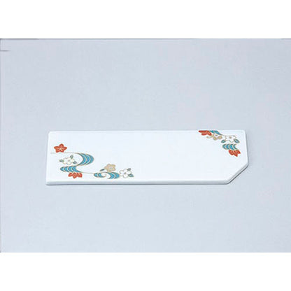 610-28046　洞院角長隅切流水陶板