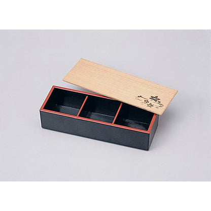 445-14021　三点珍味<大>用蓋 杉板