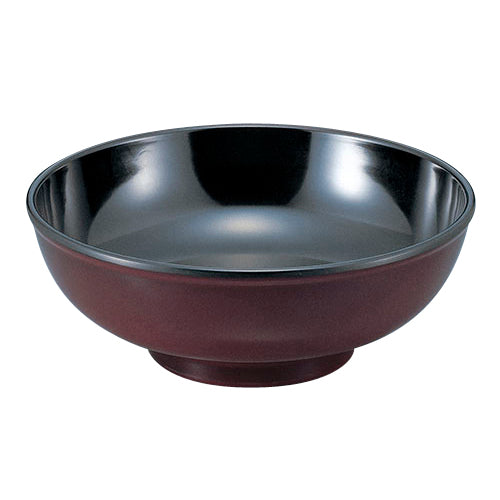 133-10056-01　麺鉢　溜(TD-916-T)